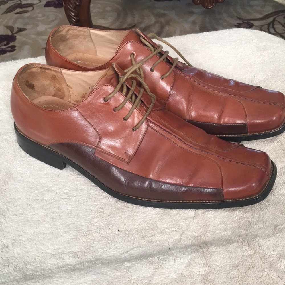 Men Giergio V Two-Tone Dress Shoe-12M